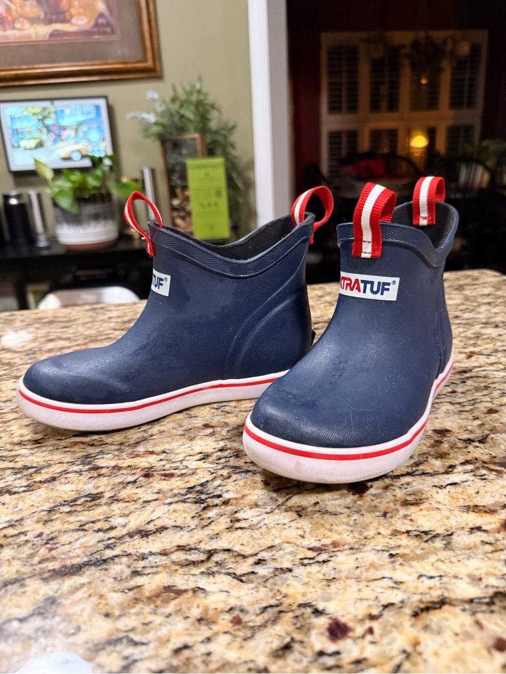XtraTuf- Kids Navy Rain Boots
